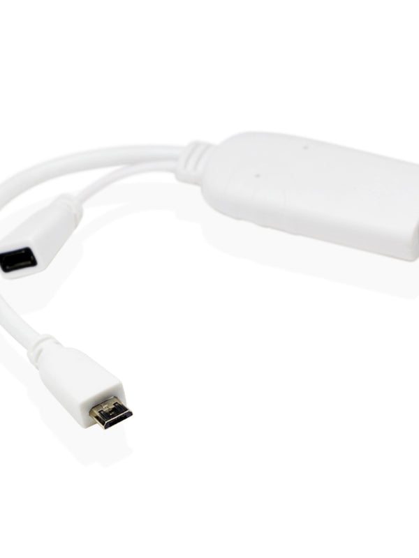 Micro USB MHL to HDMI Adapter HDTV AV cable for Samsung Galaxy S1 / Galaxy S2 / HTC / HTC desire - MHL 5 pin - White