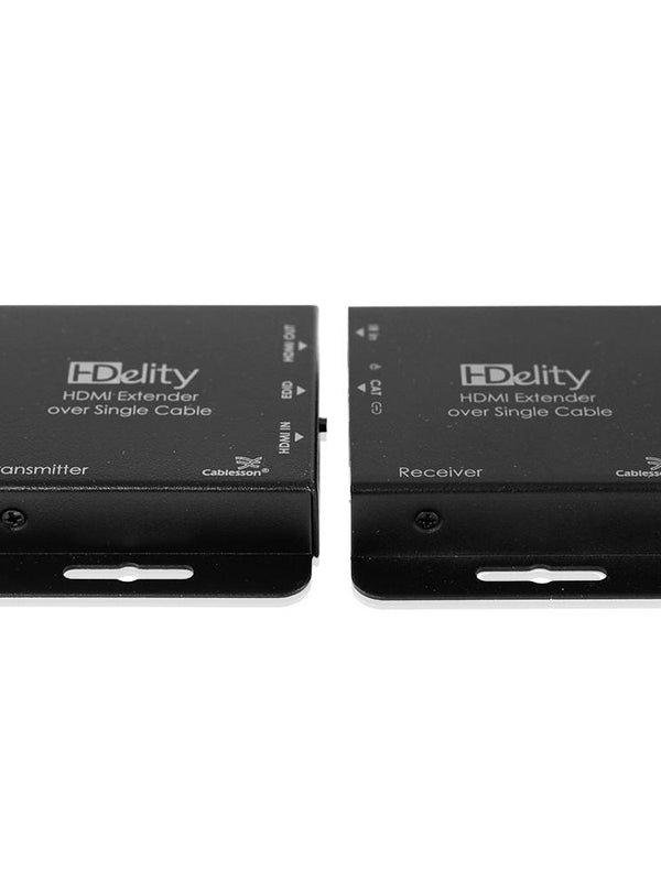 Cablesson HDElity HDMI 3D Extender Single Cat5/6 (Bi-Directional IR) with Local Out - 1080p Full HD (50m) / 720p - supports 3D, 4k, Full HD, Sky Q and other HD set top boxes, PC, DVD, PS4