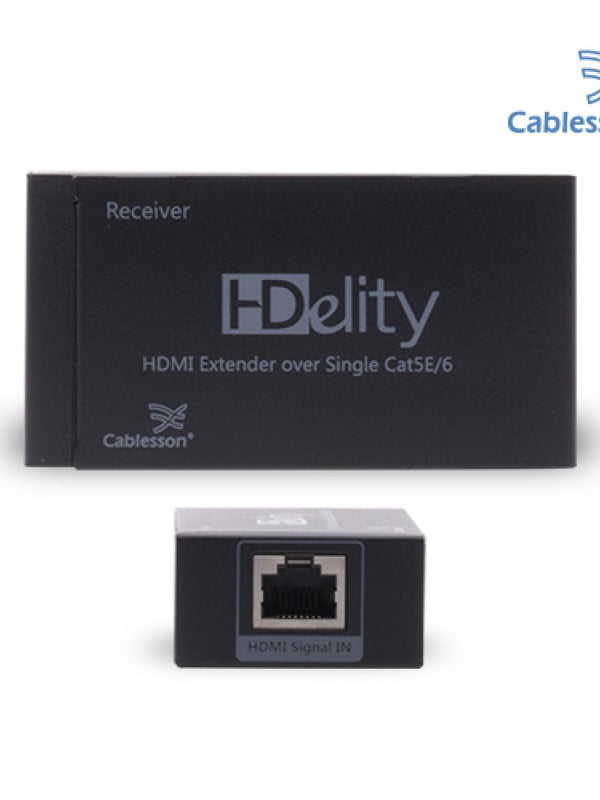 Cablesson - HDeilty HDMI 2.0 Extender über ein einziges Cat5e-6 -1080p HDMI