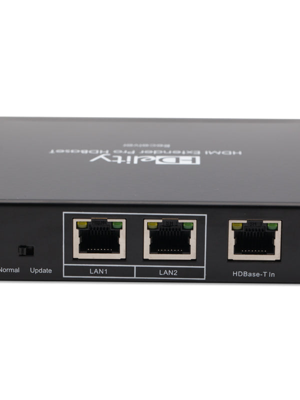 Cablesson HDelity HDBaseT 100m Extender (100m) (HDMI + 10/100 + IR) 4Kx2K Ultra HD Over Single Cat5e/Cat6 /Cat7, RS232 with bidirectional IR Control. Support 3D, 1080p, 4k, Deep Colour, UHD, HDR, CEC