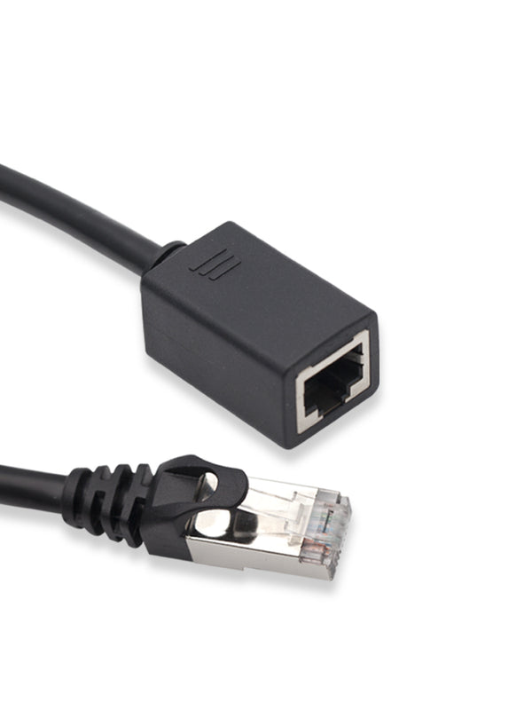 Cablesson 0.5m Cat6 Ethernet Gigabit LAN Netzwerk Kabel (RJ45), UTP, abwärtskompatibel (Cat5, Cat5e) 10/100 / 1000Mbit/s Für Switch, Router, Modem, Internet, Breitband, Hub, Patchpanel, Access Point, Schwarz