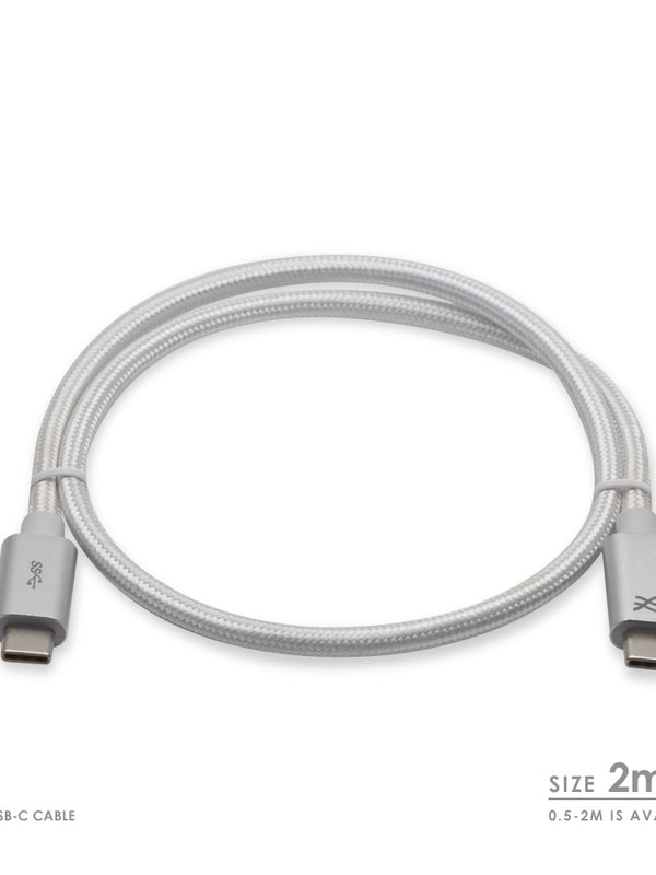 Cablesson Maestro USB-C to USB-C Cable 6.5ft (2m) USB Type C Cable Hi-speed for USB Type-C Devices Including LG G5, the new MacBook, Nexus 5X, Nexus 6P, OnePlus 3, ChromeBook Pixel and More.