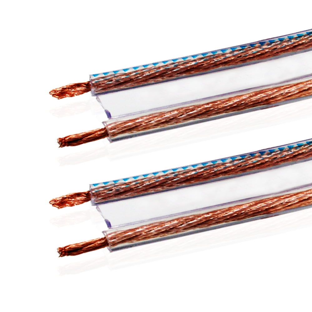 Van Damme 2 x 1.5mm Audio Twin Interconnect Speaker Cable (Total Definition Directional Hi-Fi) 268-503-000 21 Metre / 21M