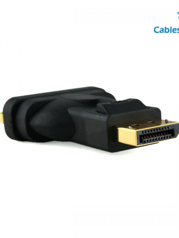 DisplayPort to DVI Multimode Adapter Full HD resolution |1080p |24 cart gold-plated contacts | Graphics cards | Apple and PC | Projector | Monitor