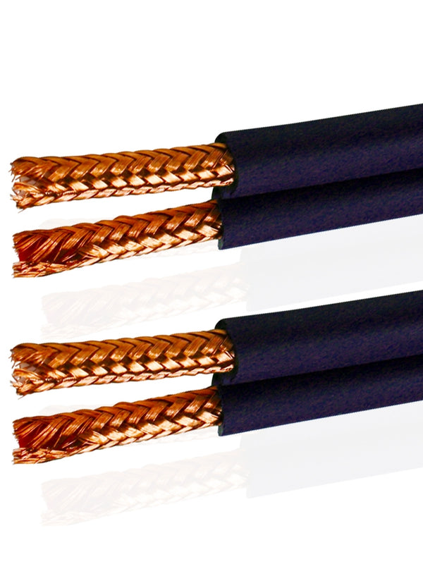 Van Damme Shotgun Audio Twin Interconnect Speaker Cable (Total Definition Directional HI-FI) 268-500-000 150 Metre / 150M