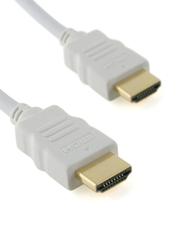 Cablesson Basic 1.5m High Performance HDMI Cable - Supports 1080p Full HD, Deep Colour (HDCP Compliant and fully backwards compatible) - White