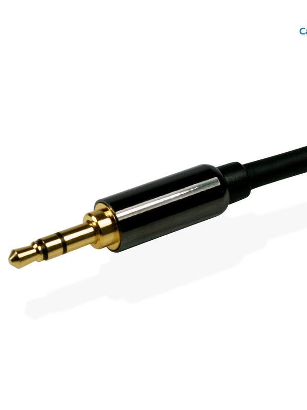XO Premium Series 3.5mm Stereo Jack Cable - 5m (Ideal for iPod, iPhone 3G, 3GS, 4G and 5 mp3 players and car stereo (aux In))