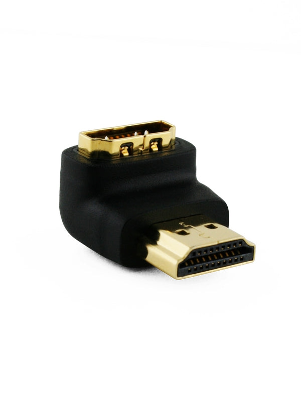 Cablesson Basic 90 Degree Right Angled HDMI Adapter - Male to Female