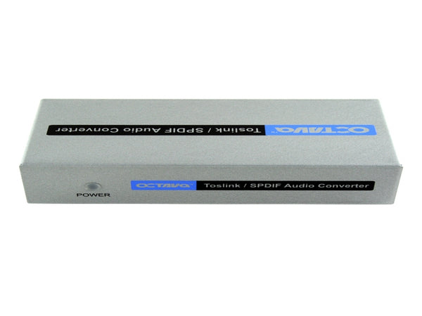 Octava TS- A11- UK- TOSLINK SPDIF Audio Converter