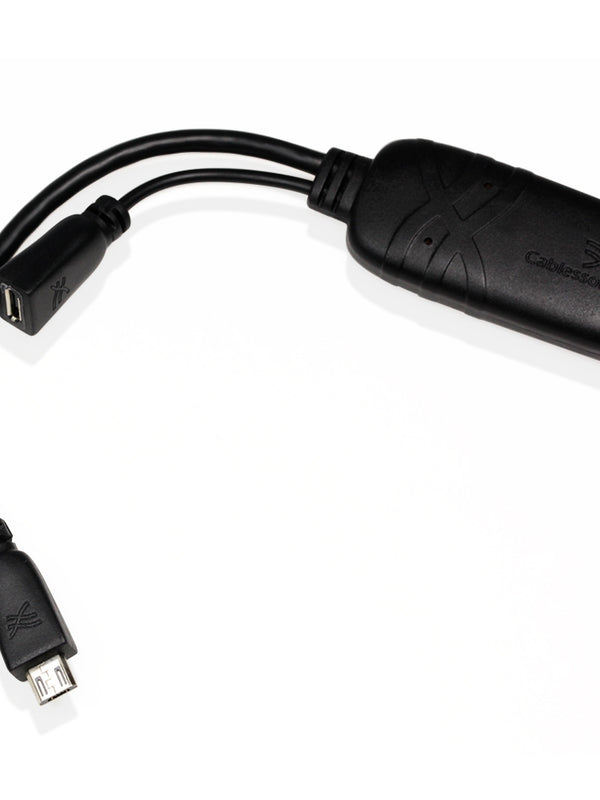 Cablesson MHL Adapter (Black) + 1m Prime HDMI Cable with Ethernet (1.4a Version, 15.2Gbps) Supports 1.4 1.3 1.3b 1.3c 1080P 2160p FULL HD for LCD PLASMA & LED Sony PS3 XBOX 360 PC SKYHD Virgin Box Nintendo Wii U AND ALSO SUPPORTS 3D TVS