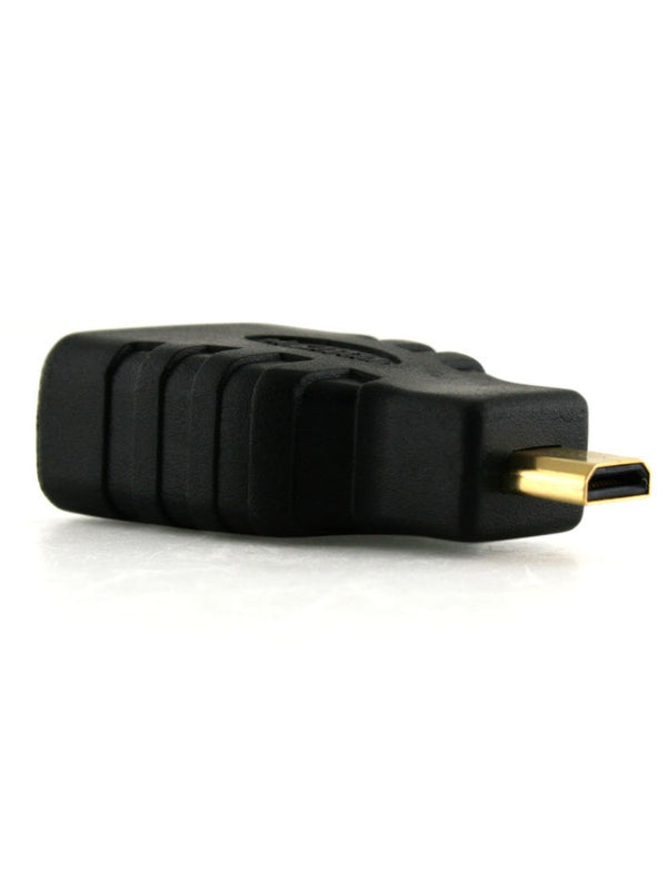 XO - Micro HDMI (Type D) to HDMI (Type A) Adapter with 3D, Audio and Ethernet