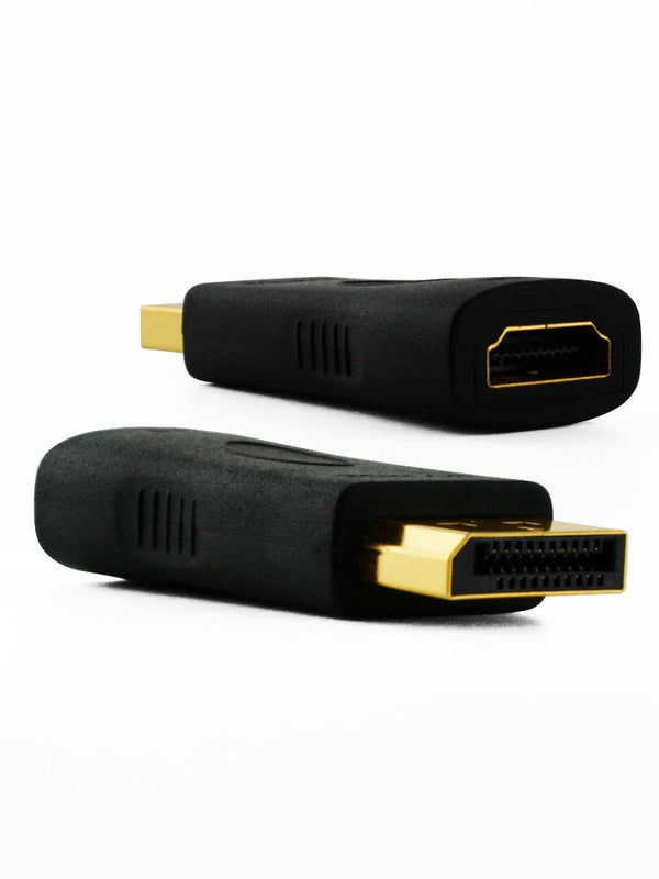 Cablesson DisplayPort auf HDMI Adapter Multimode / Converter (für Apple Mac / Dell / PC / Graphikkarten / Videokarten / Monitore) Full HD (1080p) - mit Audio