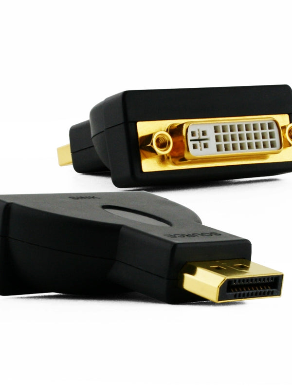 DisplayPort auf DVI Multimode Adapter | 1080p FULL HD - Deep Color und x.v.Color