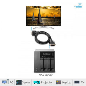 Cablesson - DVI Male to DVI Male - 1.5 Meter