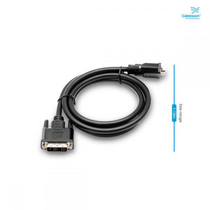 Cablesson - DVI Male to DVI Male - 5 Meter