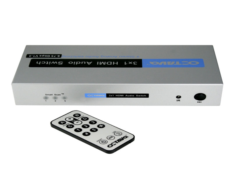 Octava HDA31-UK 3x1 HDMI + Audio Switch