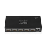 Cablesson HDelity 1x4 HDMI splitter with 4K2K (Adv EDID)(1 input 4 output) - Active Amplifier ** 3D Enabled ** 1080p Full HD - Split a HD signal From SkyHD, Virgin box, Xbox 360, Xbox One, PS3, PS4, Nintendo Wii U to 4 HD Displays - 4K2K - 8K - UHD