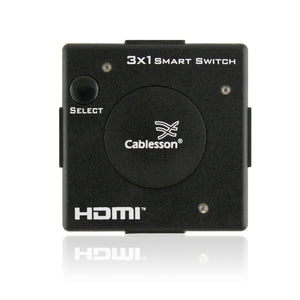 Cablesson - 3x1 HDMI Switch - Mini Hub Box