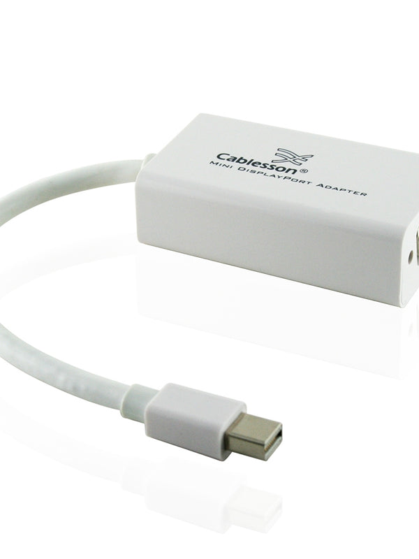 Apple Mini Displayport auf VGA Adapter von Cablesson - Thunderbolt Anschluss - Video Adapter Verbindung für Apple iMac, Mac Mini, MacBook Pro, MacBook Air & PCs mit Mini DP - vergoldete Stecker