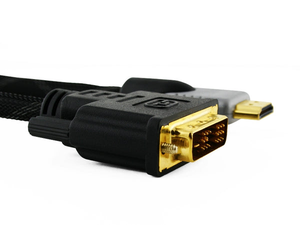 Premium N-Series 1m High Speed DVI to HDMI Cable - 1080p (Full HD) / v1.3 / Video / DVI / 24k Gold Plated