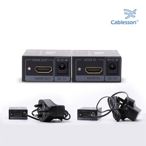 Cablesson - HDeilty HDMI 2.0 Extender über ein einziges Cat5e-6 -1080p HDMI