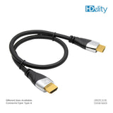 Ivuna - Advanced HDMI 2.1 Kabel - Stecker auf Stecker - 0,5 m - 2 m - Schwarz