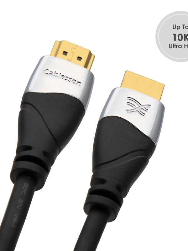 Ivuna - Advanced HDMI 2.1 Kabel - Stecker auf Stecker - 0,5 m - 2 m - Schwarz
