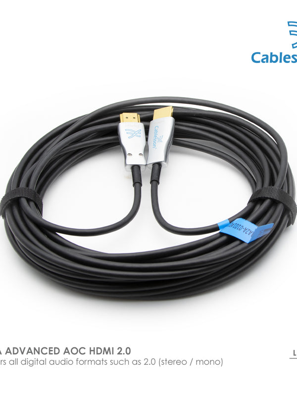 Ivuna - Advanced AOC HDMI-2.0-Kabel - 4K Ultra-3840 x 2160 bei 60 Hz - 10 m - 30 m