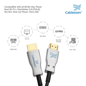 Ivuna - Advanced AOC HDMI-2.0-Kabel - 4K Ultra-3840 x 2160 bei 60 Hz - 10 m - 30 m