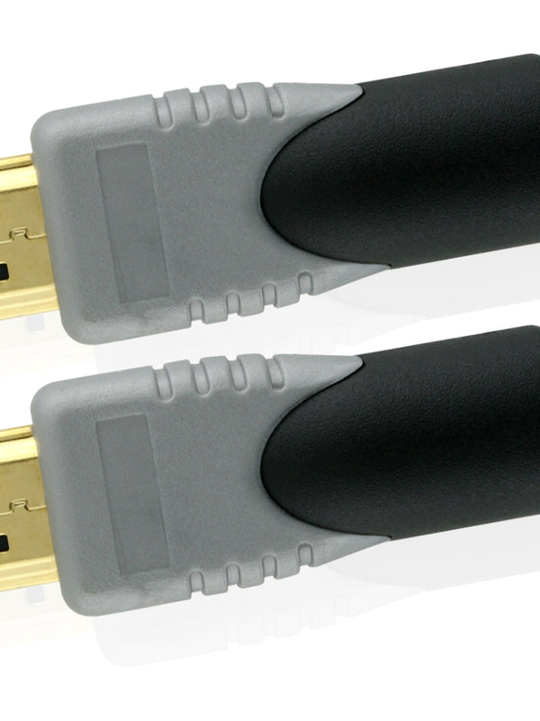 Cablesson Premium Plus 2m High Speed HDMI Cable (HDMI Type A, HDMI 2.1/2.0b/2.0a/2.0/1.4) - 4K, 3D, UHD, ARC, Full HD, Ultra HD, 2160p, HDR - for PS4, Xbox One, Sky Q, LCD, LED, UHD, 4k TVs - Black
