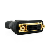 Cablesson HDMI Female to DVI / DVI-D Female Adapter / Converter - Schwarz - Gold Plated