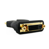 Cablesson HDMI Male to DVI Female Adapter Monitor Display Cable - HDMI to DVI-D Video Adaptor/Converter - for HDTV, LCD, Plasma, DVD, Projector and DVI Monitor 1080p - Gold Plated connectors