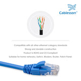 Cablesson - Cat6 Ethernet Cable - 15m - Black