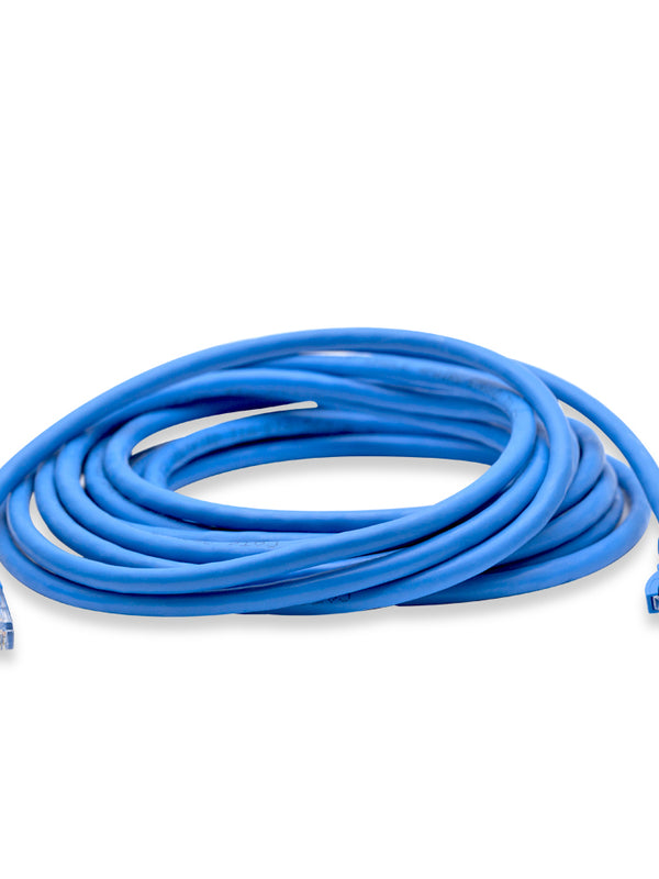 Cablesson - 20m - Cat6 Ethernet Gigabit Lan network cable (RJ45), 10/100/1000Mbit/s, Patch cable, compatible with CAT.5, CAT.5e, CAT.7, Switch, Router, Modem, Patch panel, Access Point, patch fields, Blue