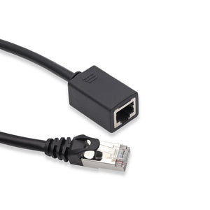 Cablesson 2m Cat6 Ethernet Gigabit LAN Netzwerk Kabel (RJ45), UTP, abwärtskompatibel (Cat5, Cat5e) 10/100 / 1000Mbit/s Für Switch, Router, Modem, Internet, Breitband, Hub, Patchpanel, Access Point, Schwarz