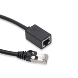 Cablesson 2m Cat6 Ethernet Gigabit LAN Netzwerk Kabel (RJ45), UTP, abwärtskompatibel (Cat5, Cat5e) 10/100 / 1000Mbit/s Für Switch, Router, Modem, Internet, Breitband, Hub, Patchpanel, Access Point, Schwarz