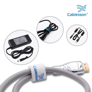 Cablesson - Cables Tie - Slim Pack - White - 20