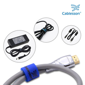 Cablesson - Cables Tie - Slim Pack - Blue - 20