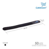 Cablesson - Cables Tie - Chunky Pack - Black - 50