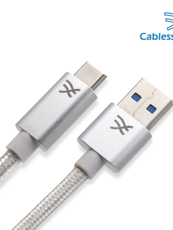 Cablesson Maestro USB C to USB A Cable 3.2ft (1m) (C to A) for Samsung S8, Nintendo Switch, the new MacBook, ChromeBook Pixel, Nexus 5X, Nexus 6P, Nokia N1 Tablet, OnePlus 2 and More USB Type-C Devices.