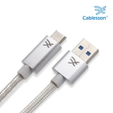 Cablesson Maestro USB C to USB A Cable 3.2ft (1m) (C to A) for Samsung S8, Nintendo Switch, the new MacBook, ChromeBook Pixel, Nexus 5X, Nexus 6P, Nokia N1 Tablet, OnePlus 2 and More USB Type-C Devices.