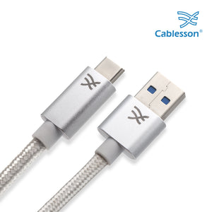 Cablesson Maestro USB C to USB A Cable 4.9ft (1.5m) (C to A) for Samsung S8, Nintendo Switch, the new MacBook, ChromeBook Pixel, Nexus 5X, Nexus 6P, Nokia N1 Tablet, OnePlus 2 and More USB Type-C Devices.