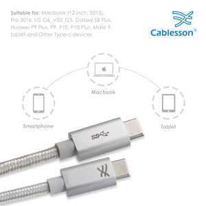 Cablesson - Maestro - USB C to USBC C - 1.5 Meter