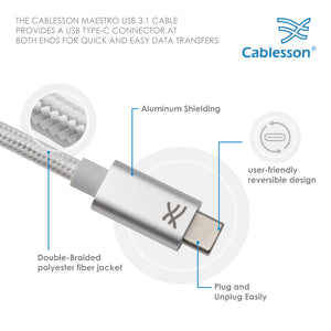 Cablesson Maestro USB C bis USBC C 2 Meter