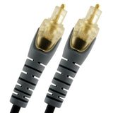 Cablesson Ivuna Digital Optical Cable - 1m - Pro Install - suitable for PS3, Sky, Sky HD, LCD, LED, Plasma, Blu-ray, Home Cinema Systems, AV Amps