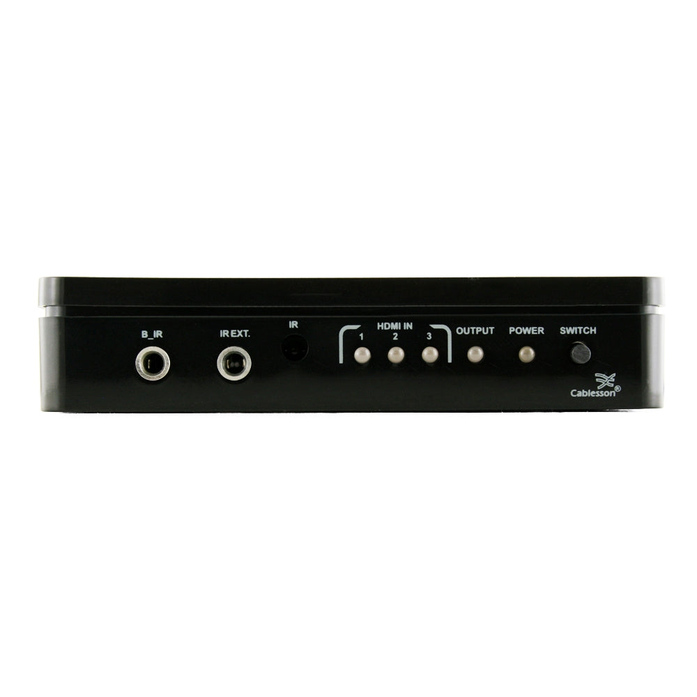 Basic-HDMI-Switch mit Fernbedienung 3x1