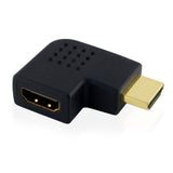 Cablesson Vertikal Flat links 270 Grad HDMI Adapter männlich auf weiblich Adapter Stecker Kabel - 1080p, 3D, High Speed mit vergoldeten Steckern - für HD, LCD, LED, UHD und Plasma Fernsehern set-up und Wandhalterungen