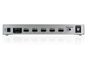 Octava - HDSA51-UK 5 x 1 HDMI Audio-Switch + Digital-Audio-Ausgänge 1080p, SKY HD, Virgin HD, DVB-T HD, XBOX 360 PS3