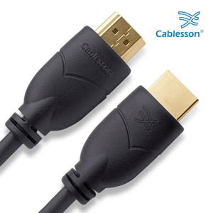 Cablesson Basic 1.5m High Speed HDMI Kabel (HDMI Typ A, HDMI 2.1/2.0b/2.0a/2.0/1.4) - 4K, 3D, UHD, ARC, Full HD, Ultra HD, 2160p, HDR - fÃ¼r PS4, Xbox One, Wii, Sky Q. fÃ¼r LCD, LED, UHD, 4k Fernsehern - schwarz