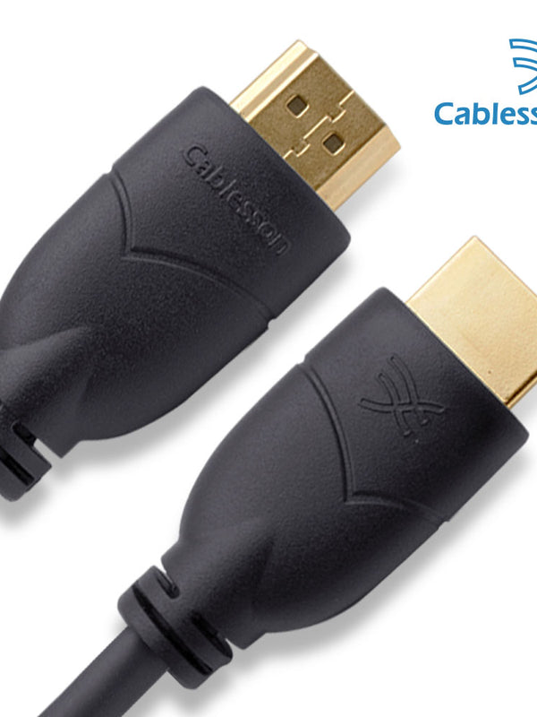 Cablesson Basic 1.5m High Speed HDMI Kabel (HDMI Typ A, HDMI 2.1/2.0b/2.0a/2.0/1.4) - 4K, 3D, UHD, ARC, Full HD, Ultra HD, 2160p, HDR - fÃ¼r PS4, Xbox One, Wii, Sky Q. fÃ¼r LCD, LED, UHD, 4k Fernsehern - schwarz